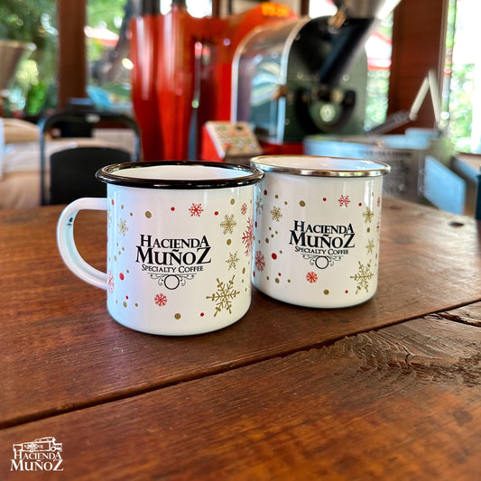 Merry Christmas Enamel Mug