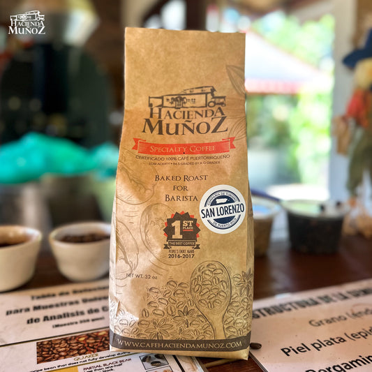 Dark Baked Roast Specialty Coffee - Whole Beans Bag 32oz